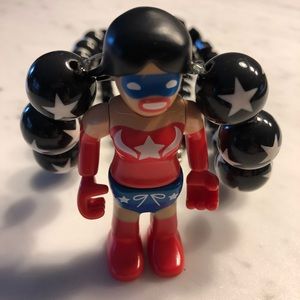 Wonder Woman necklace by Tarina Tarantino.